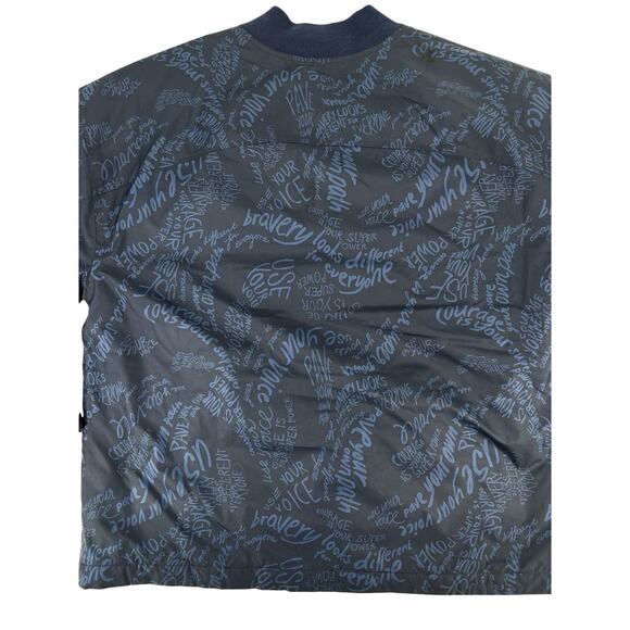 NEW Athleta Girl Simone Biles Convertible Jacket XL (14) Navy Blue NWT $99 MSRP - Picture 9 of 16